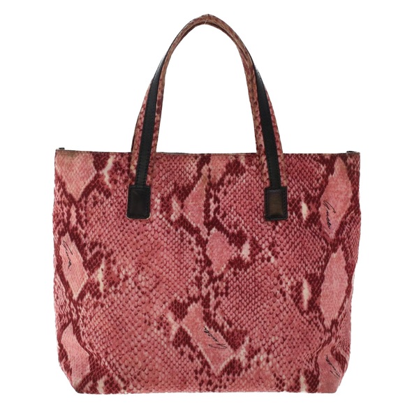 GUCCI Hand Bag Nylon Red 0028080 Auth bs7011 - Picture 2 of 16